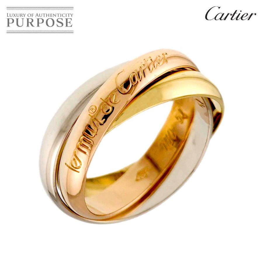 Cartier（カルティエ） トリニティ ミディアム MM #51 リング K18 YG