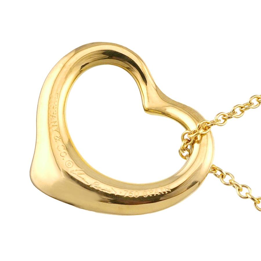 TIFFANY&Co.（ティファニー） オープンハート 幅15.5mm ネックレス