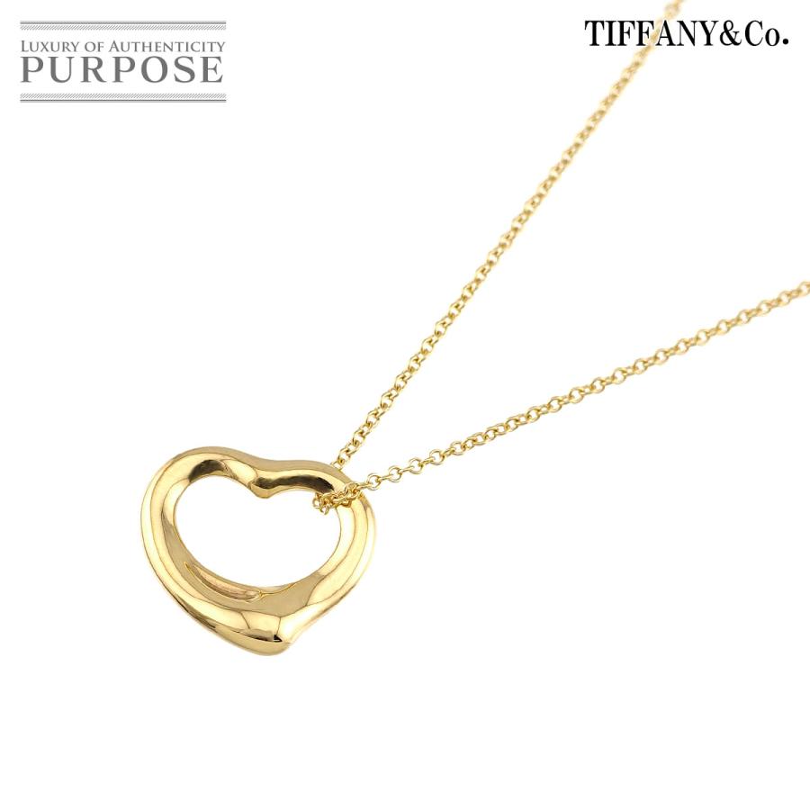 TIFFANY&Co.（ティファニー） オープンハート 幅15.8mm ネックレス