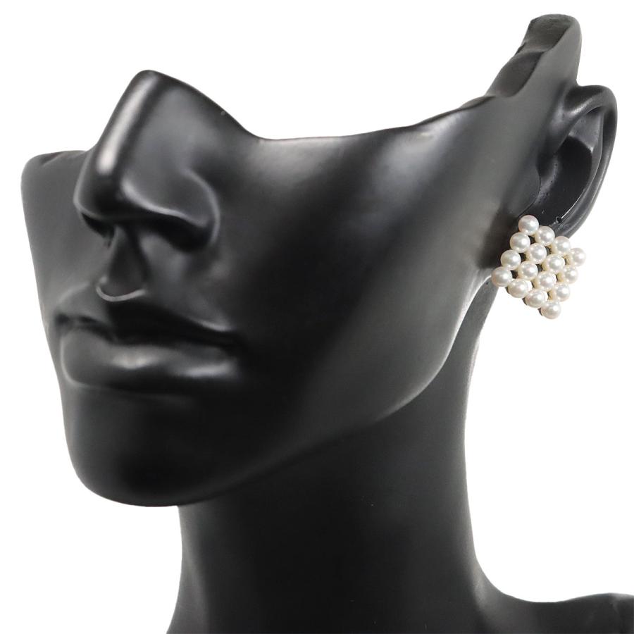 MIKIMOTO（ミキモト） アコヤ真珠 3.6mm イヤリング K18 YG イエロー
