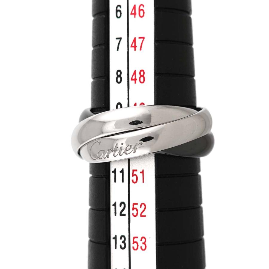 Cartier（カルティエ） トリニティ MM #49 リング セラミック K18 WG 3