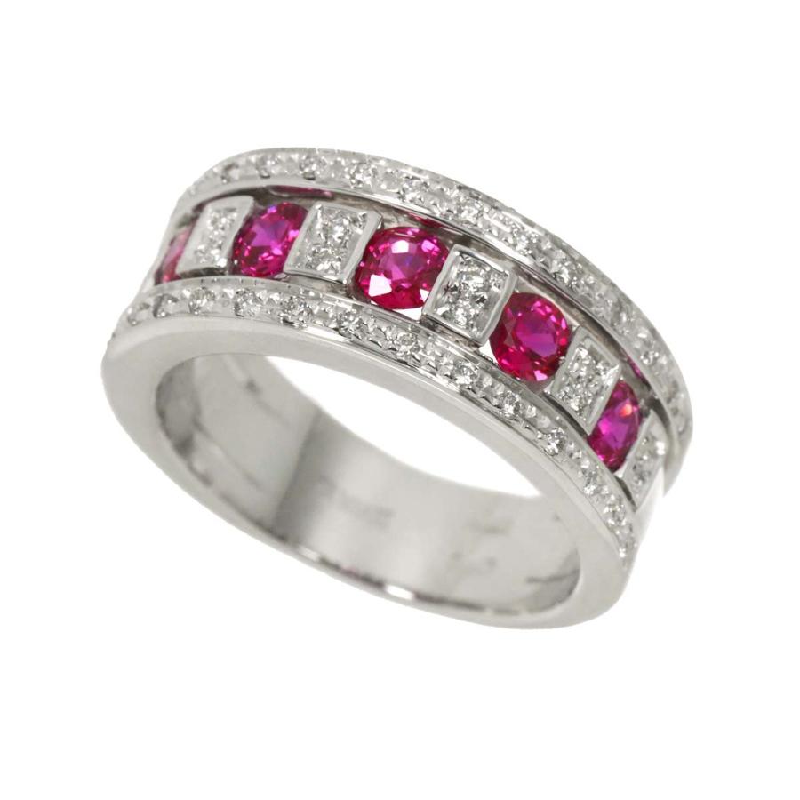 ダミアーニ DAMIANI ベルエポック 8.5号 リング ルビー ダイヤ K18 WG ホワイトゴールド 750 指輪 Belle Epoque Ring 90328362 | DAMIANI | 04