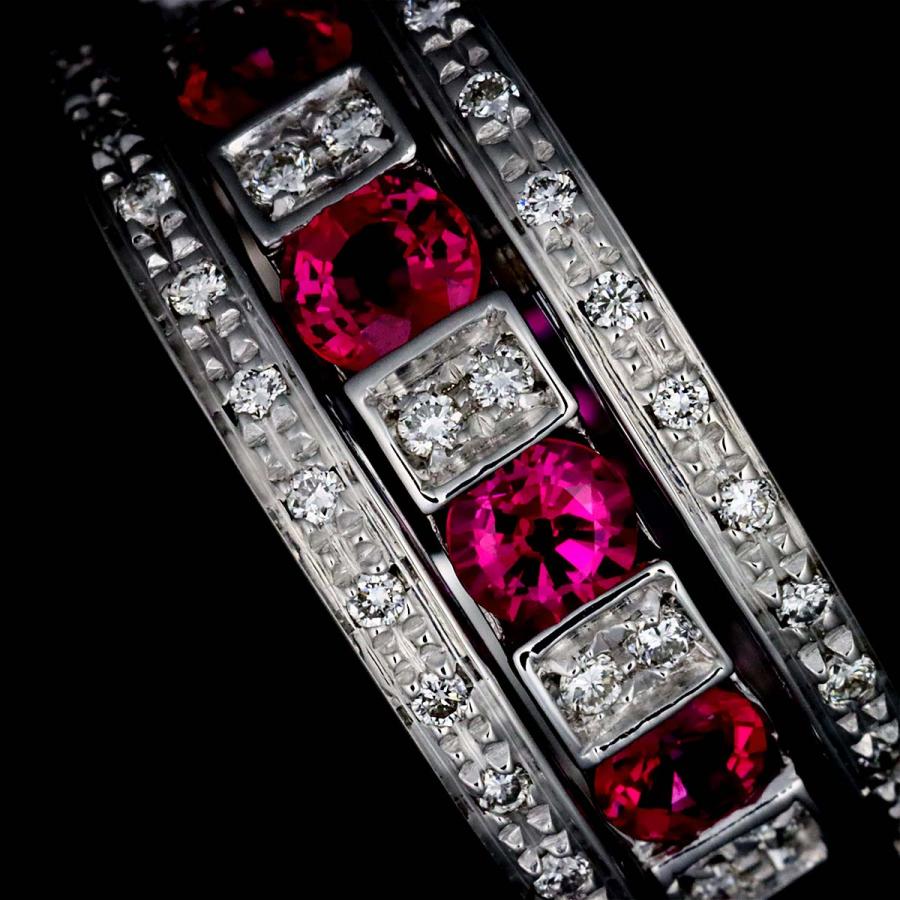 ダミアーニ DAMIANI ベルエポック 8.5号 リング ルビー ダイヤ K18 WG ホワイトゴールド 750 指輪 Belle Epoque Ring 90328362 | DAMIANI | 05