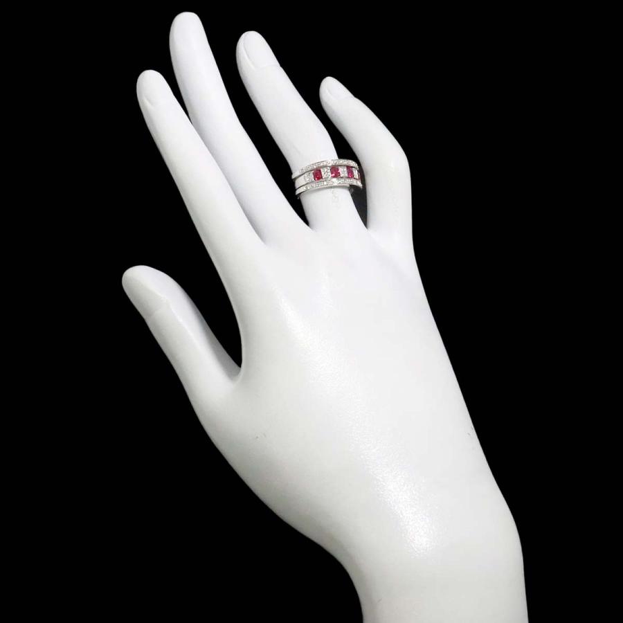 ダミアーニ DAMIANI ベルエポック 8.5号 リング ルビー ダイヤ K18 WG ホワイトゴールド 750 指輪 Belle Epoque Ring 90328362 | DAMIANI | 07