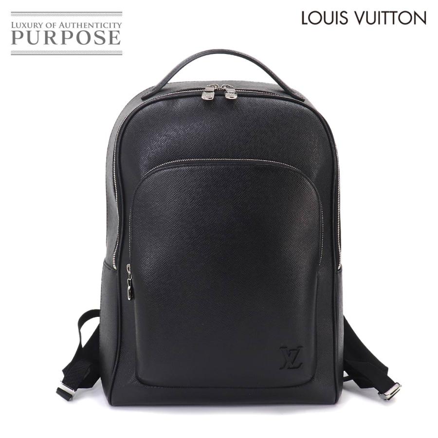 未使用 展示品 ルイ ヴィトン LOUIS VUITTON タイガ アヴェニュー バックパック リュックサック レザー ノワール M30977 RFID 90328405 LOUIS VUITTON（ルイ・ヴィトン） 未使用 展示品 ルイ ヴィトン タイガ