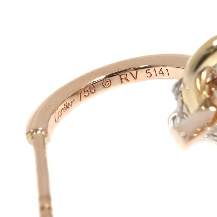 Cartier（カルティエ） トリニティ ピアス K18 YG PG WG 750 スリー