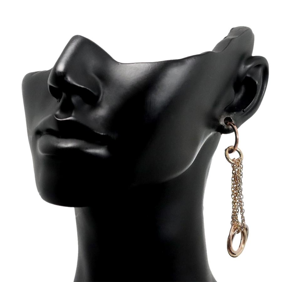 Cartier（カルティエ） トリニティ ピアス K18 YG PG WG 750 スリー