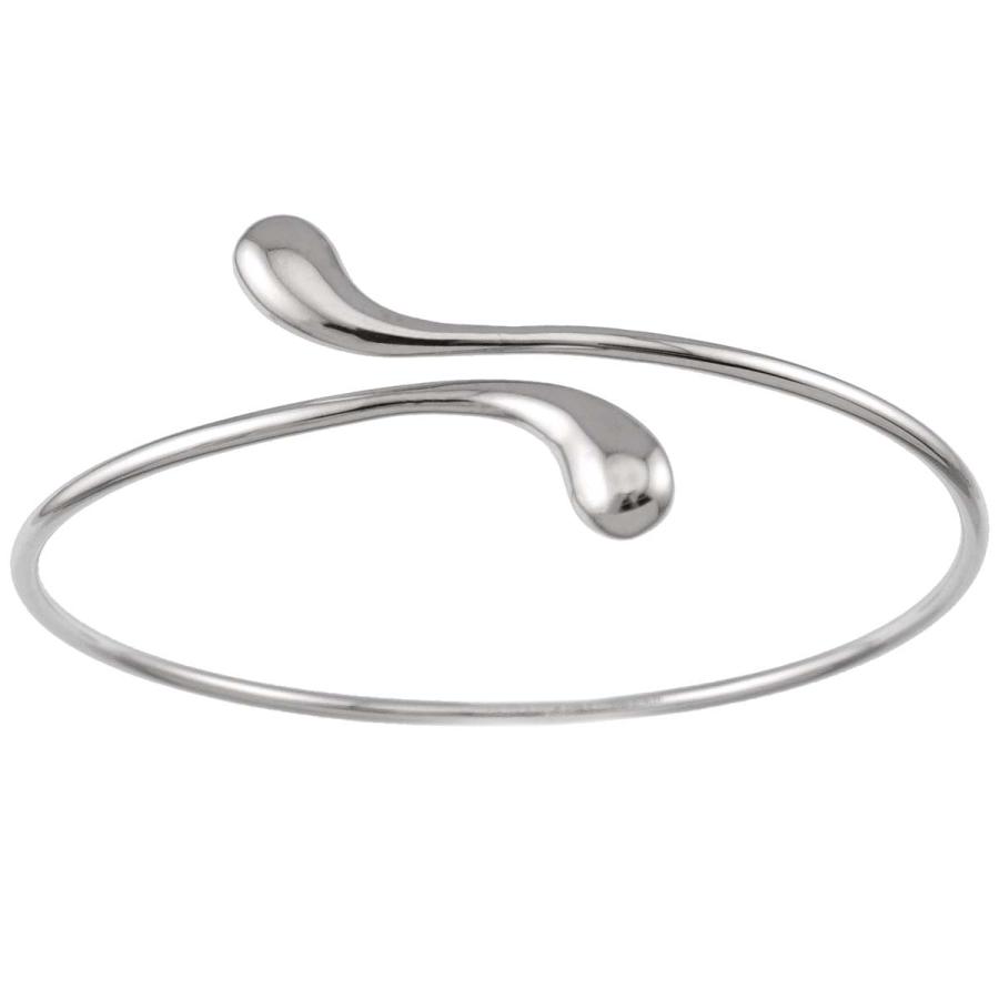 TIFFANY&Co.（ティファニー） ダブル ティアドロップ バングル 17.5cm