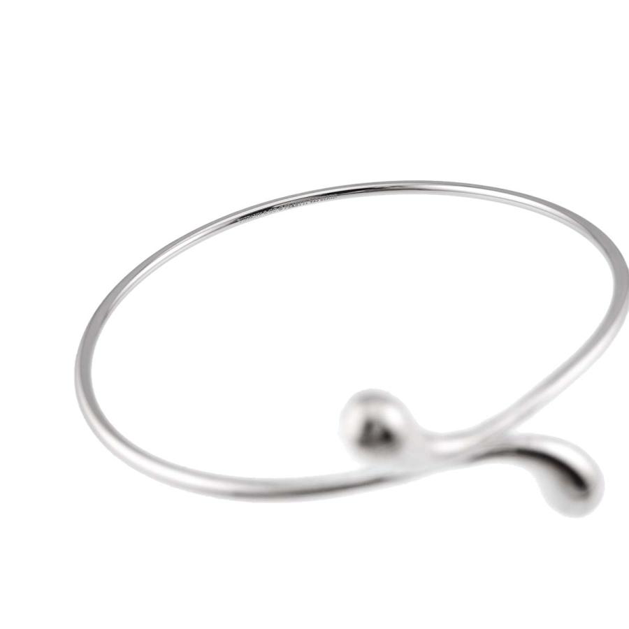 TIFFANY&Co.（ティファニー） ダブル ティアドロップ バングル 17.5cm