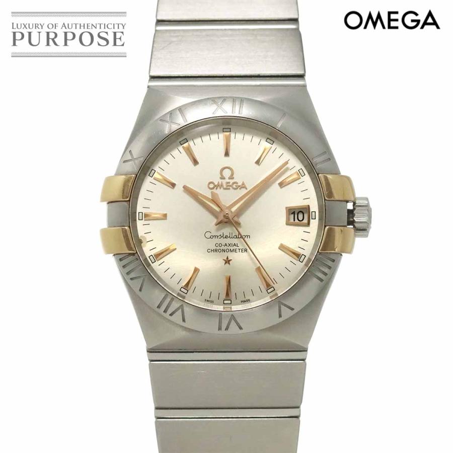 オメガ OMEGA コンステレーション コンビ 123 20 35 20 02 003 メンズ 腕時計 デイト シルバー PG 自動巻き Constellation 90328648 OMEGA（オメガ） コンステレーション コンビ 123 20 35 20 02 003