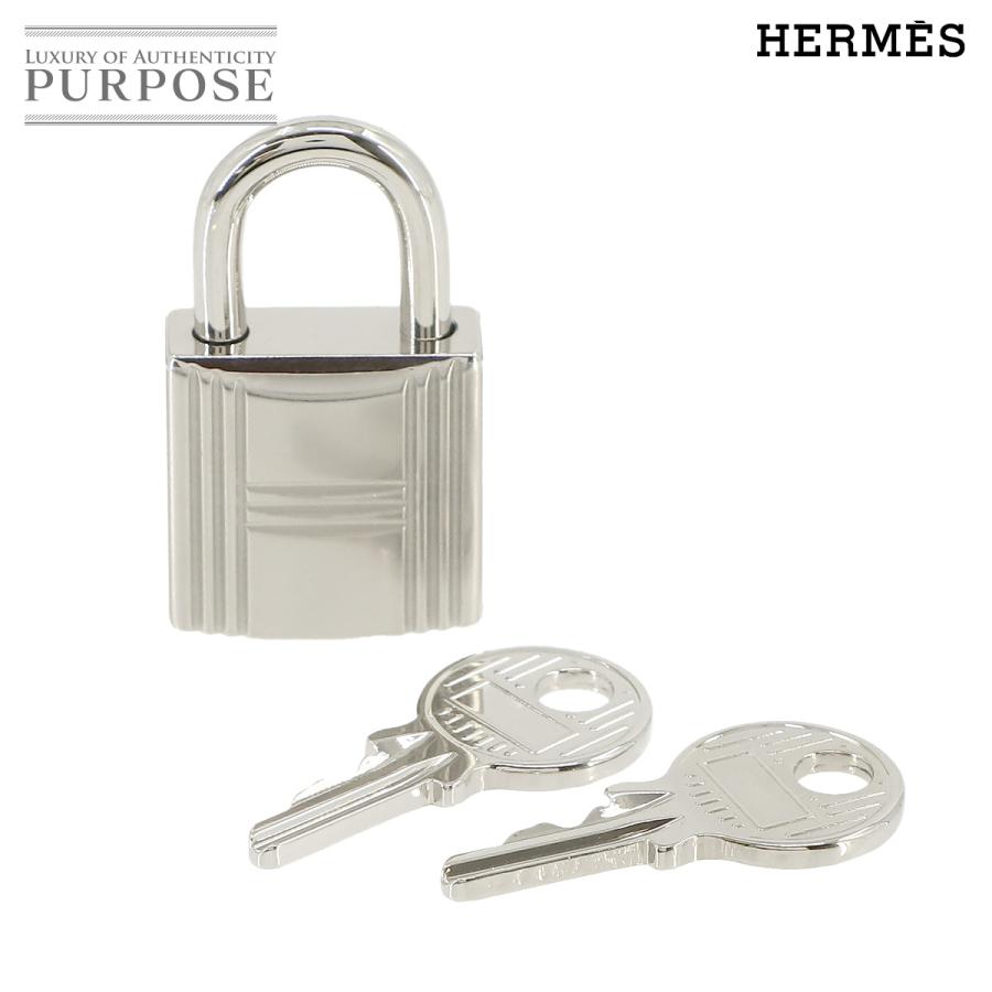 HERMES カデナ　シルバーカラー　南京錠 HERMES（エルメス） 新品 未使用 カデナ 鍵 セット 南京錠 シルバー