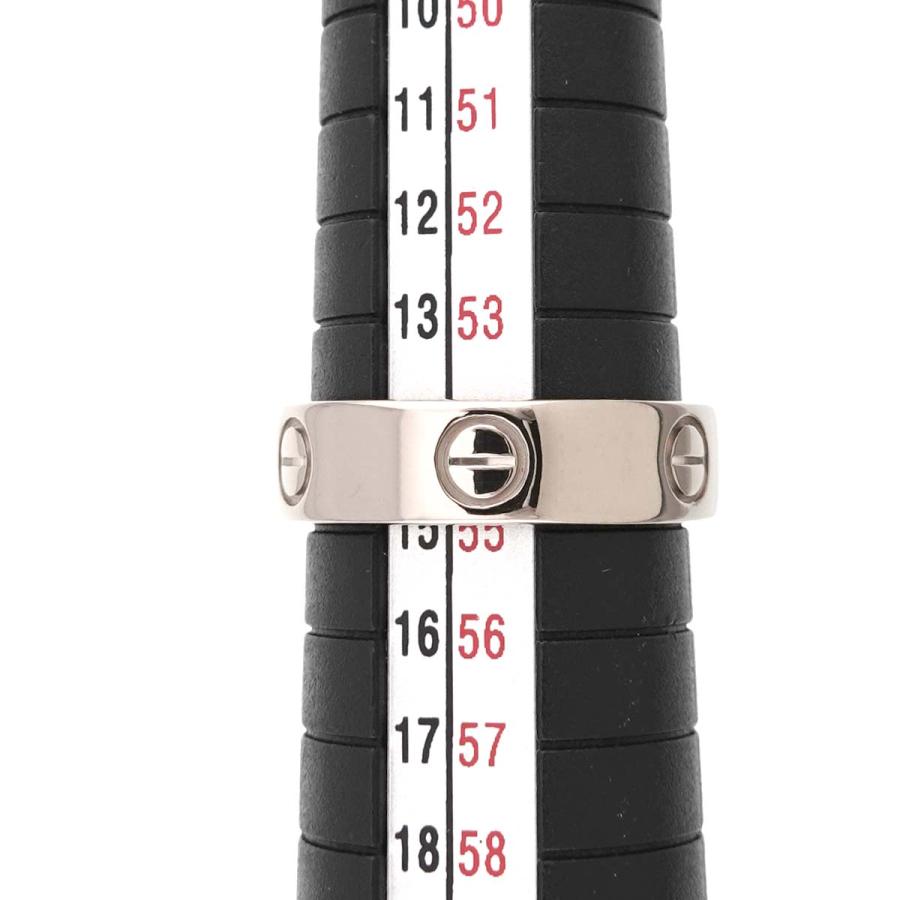 Cartier（カルティエ） ラブ #55 リング K18 WG ホワイトゴールド 750