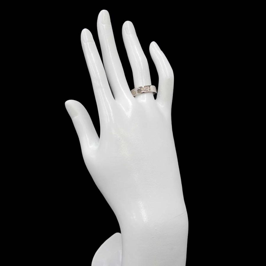 Cartier（カルティエ） ラブ #55 リング K18 WG ホワイトゴールド 750