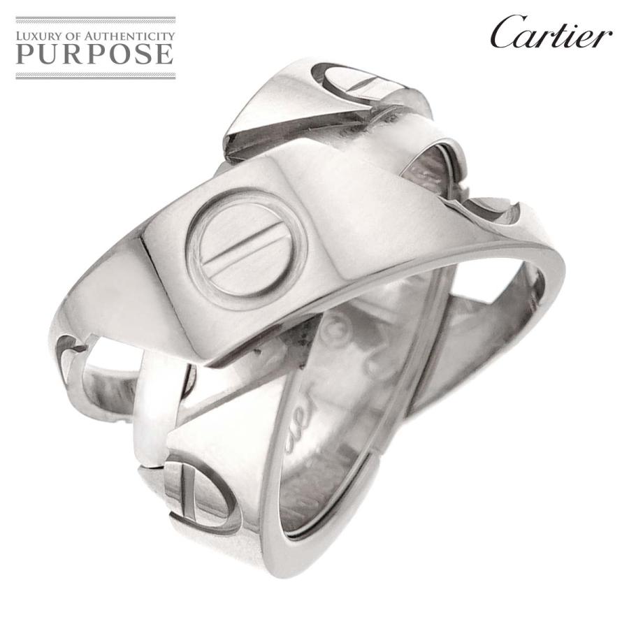 Cartier（カルティエ） アストロ ラブ #56 リング K18 WG ホワイト 