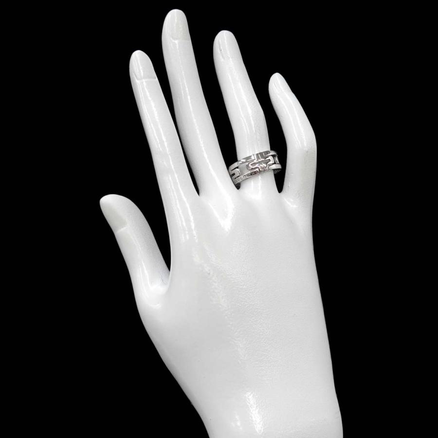 Bvlgari ダイヤモンド付きリング 指輪 52 BVLGARI（ブルガリ） パレンテシ #52 リング K18 WG ホワイトゴールド