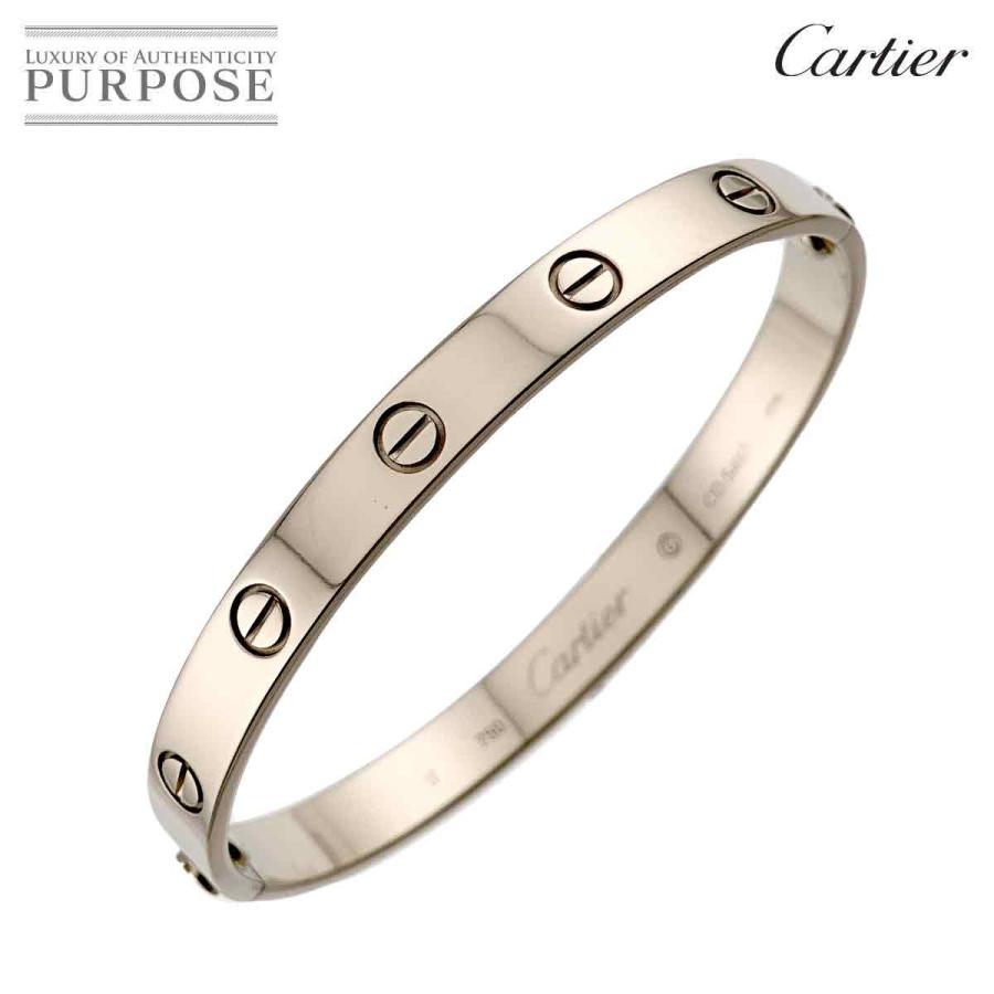 Cartier カルティエ ラブブレスレット Au750 K18WG バングル #17 ホワイトゴールド Cartier（カルティエ） ラブ ブレス #17 K18 WG ホワイトゴールド 750