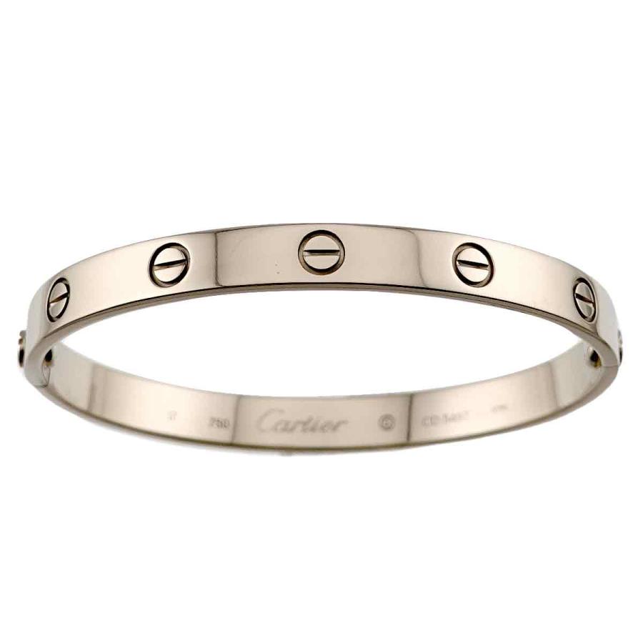 Cartier（カルティエ） ラブ ブレス #17 K18 WG ホワイトゴールド 750