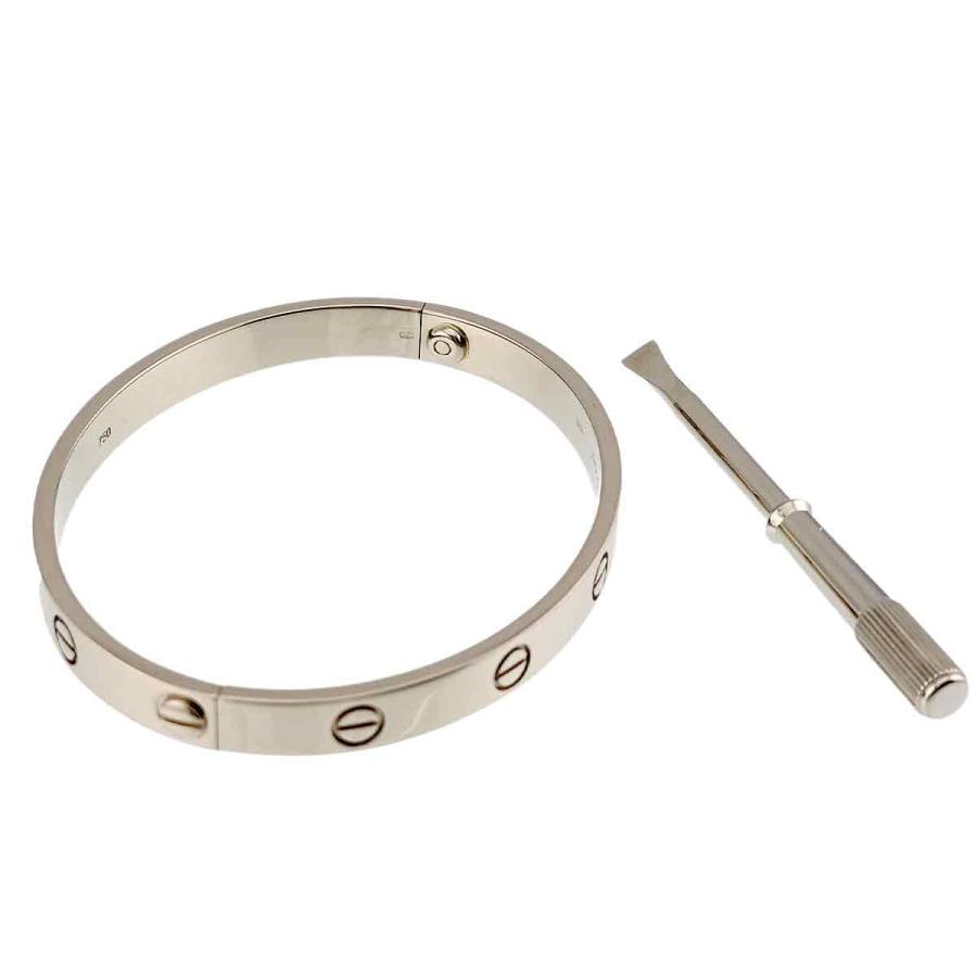 Cartier カルティエ ラブブレスレット Au750 K18WG バングル #17 ホワイトゴールド Cartier（カルティエ） ラブ ブレス #17 K18 WG ホワイトゴールド 750