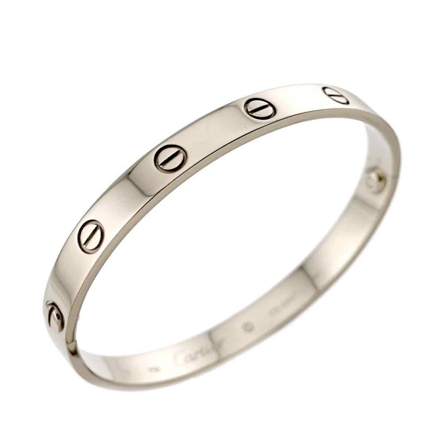 Cartier（カルティエ） ラブ ブレス #17 K18 WG ホワイトゴールド 750