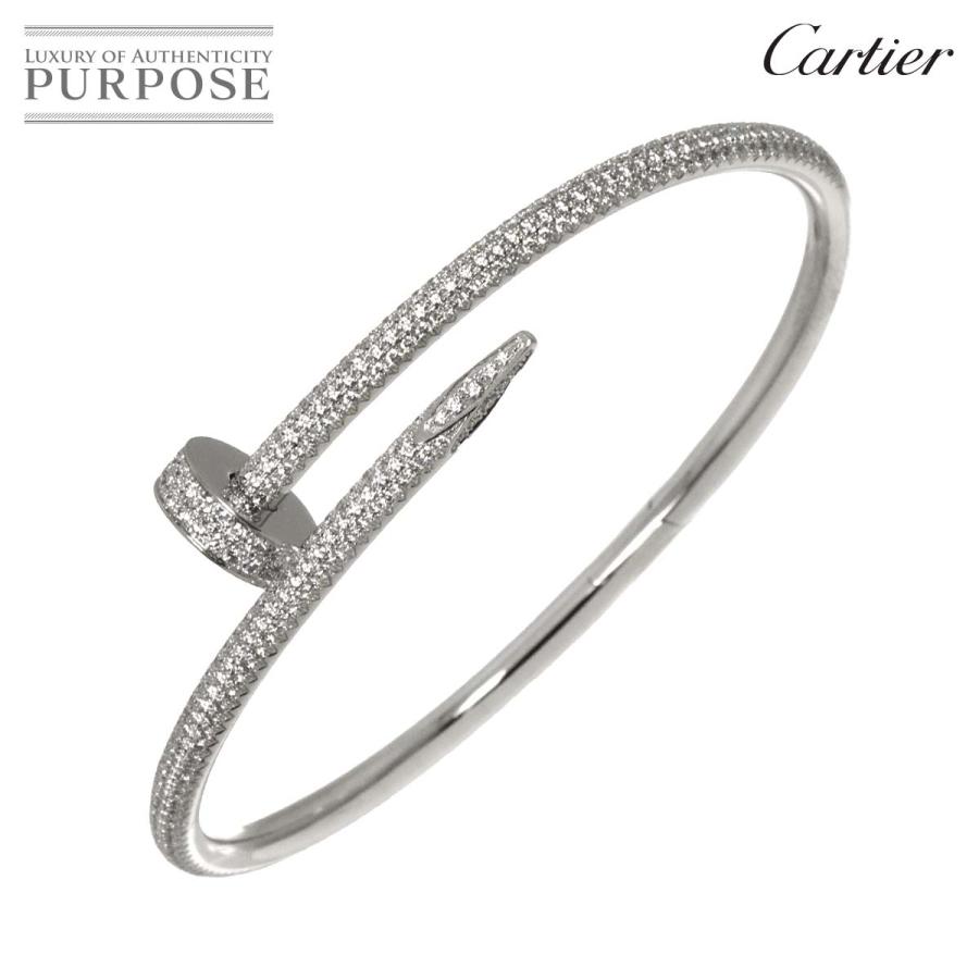 Cartier（カルティエ） ジュストアンクル #17 セミパヴェ ダイヤ