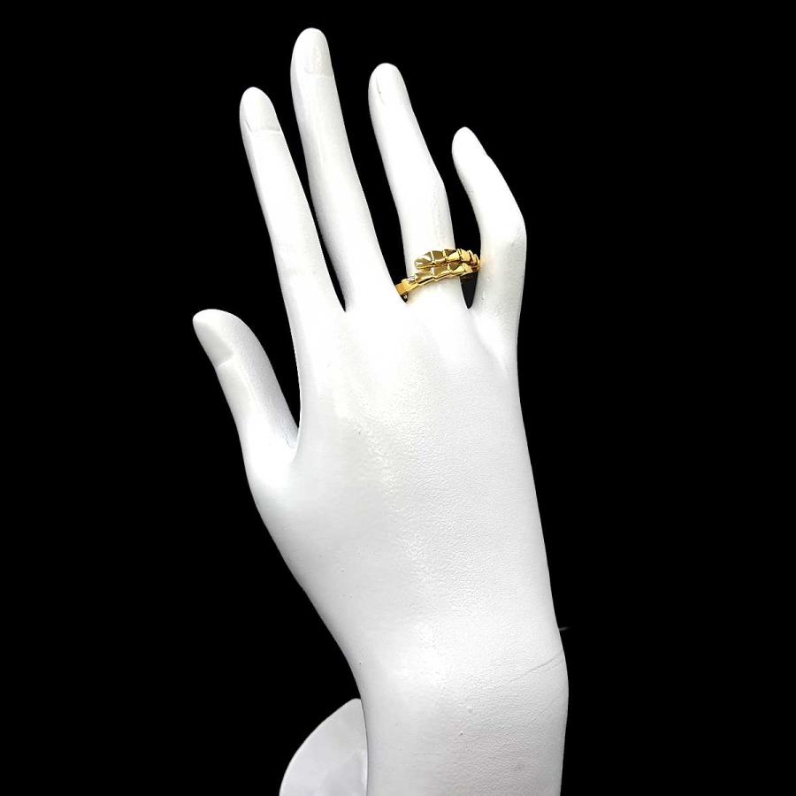 BVLGARI（ブルガリ） セルペンティ ヴァイパー #XL リング K18 YG