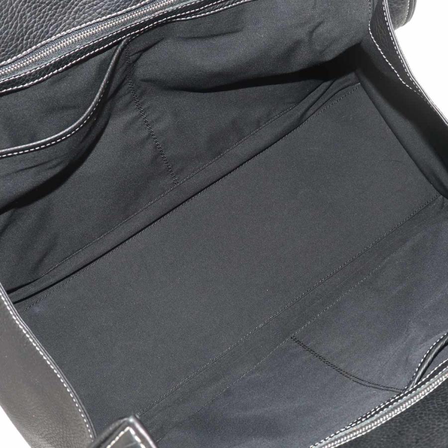 新品同様 トッズ TOD'S ジレッリ トート バッグ レザー ブラック