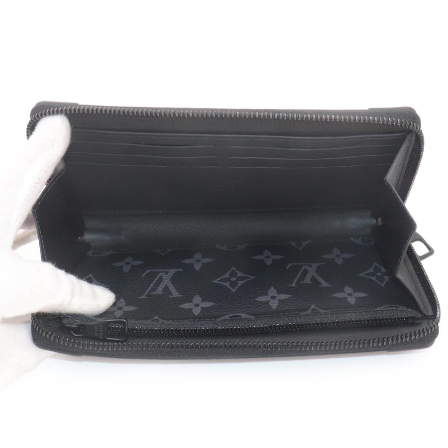 新品同様 ルイ ヴィトン LOUIS VUITTON モノグラム エクリプス トランク ジッピーウォレット ラウンドファスナー 長財布 M80558 90329043 LOUIS VUITTON（ルイ・ヴィトン） 新品同様 ルイ ヴィトン モノグラム