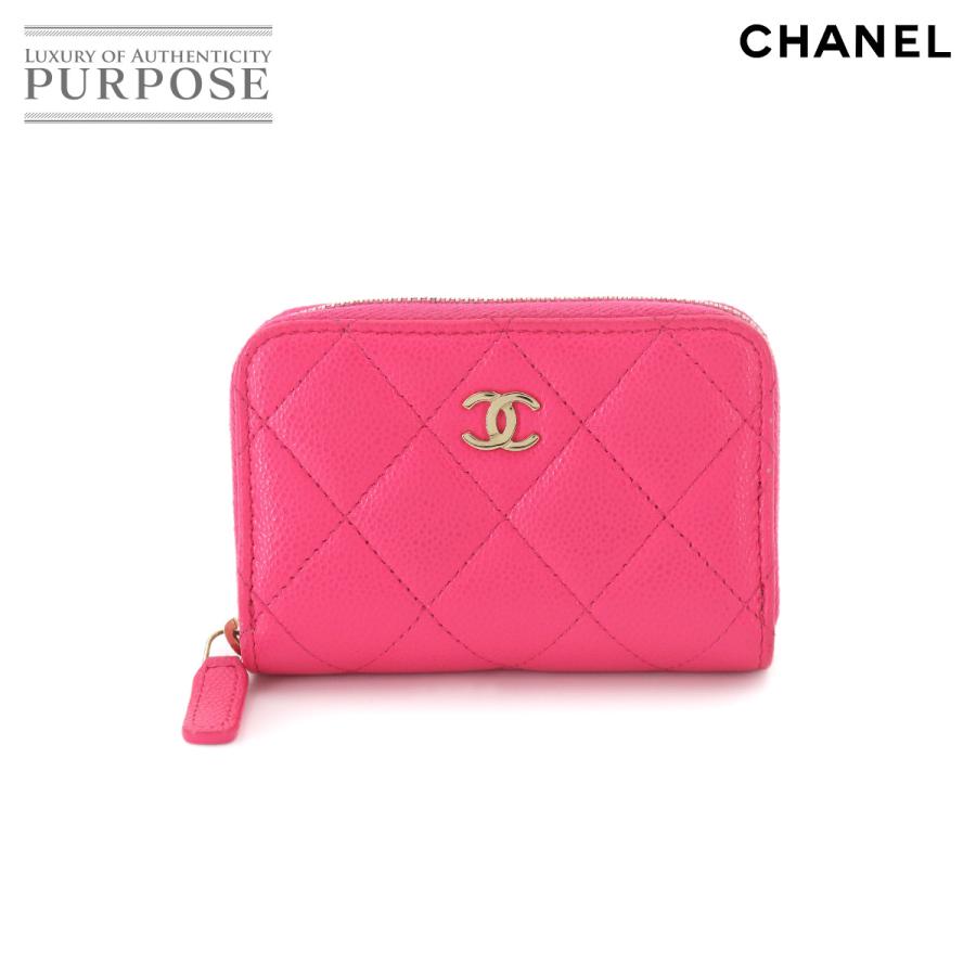 CHANEL（シャネル） 美品 マトラッセ クラシック ジップ コインパース