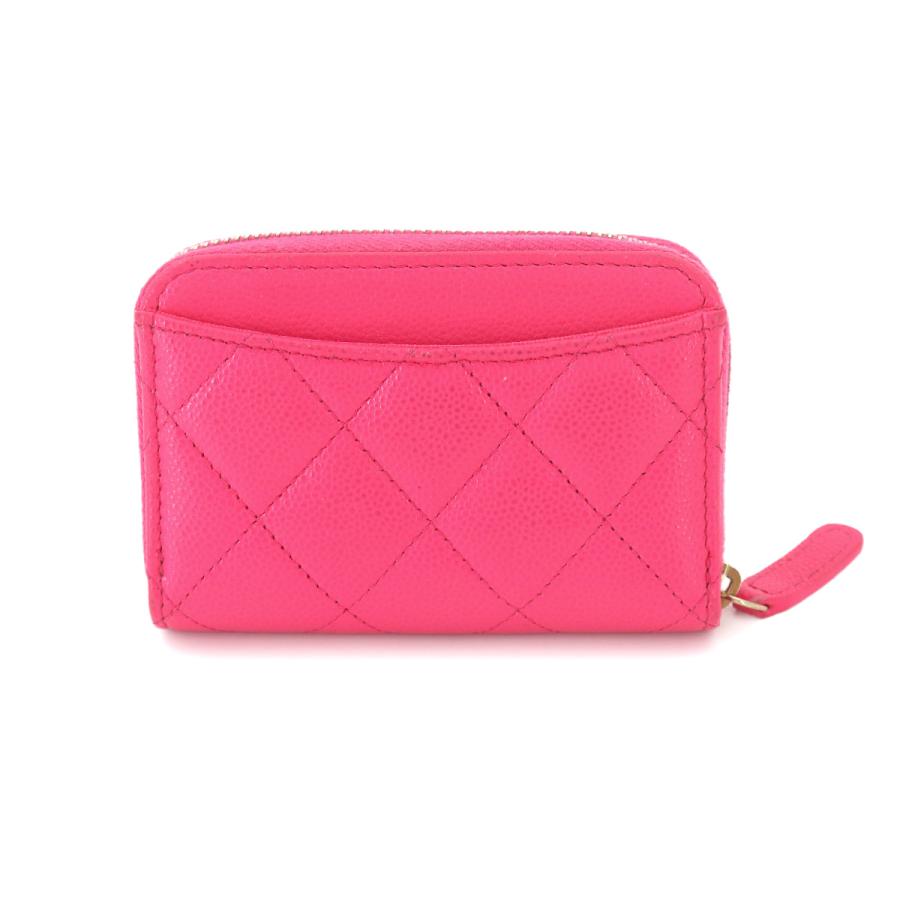 【美品】CHANEL クラシック ジップ パース CHANEL（シャネル） 美品 マトラッセ クラシック ジップ コインパース