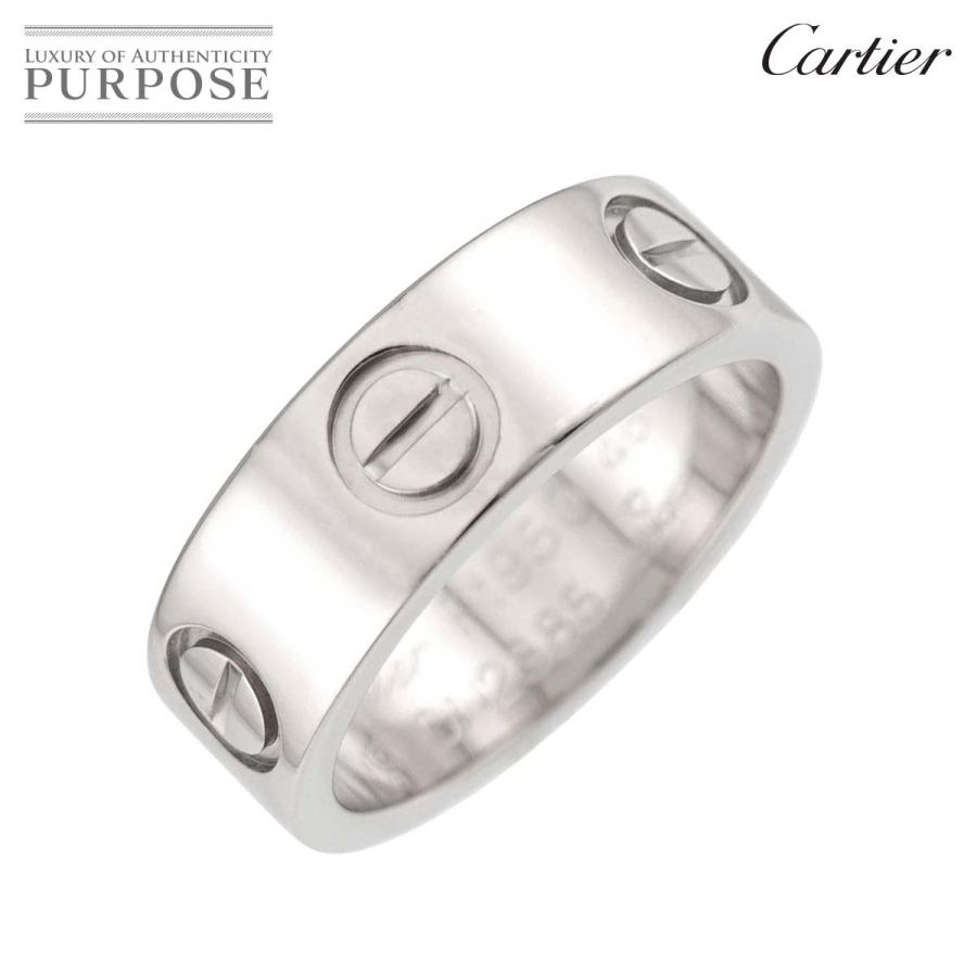 Cartier ラブリング ミニ プラチナ サイズ46 Cartier（カルティエ） ラブ #46 リング Pt プラチナ 指輪 Love Ring