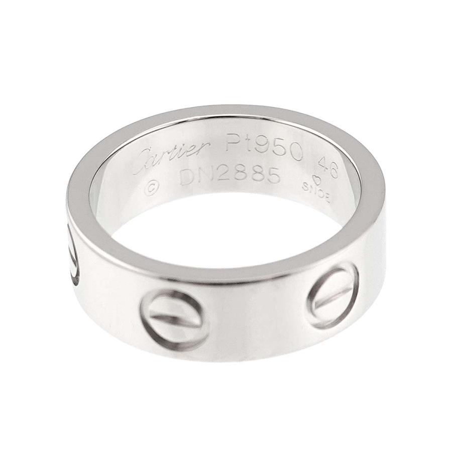 Cartier（カルティエ） ラブ #46 リング Pt プラチナ 指輪 Love Ring