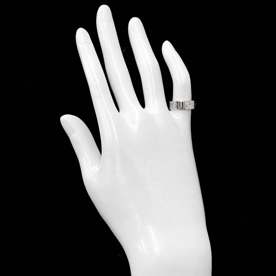 Cartier ラブリング ミニ プラチナ サイズ46 Cartier（カルティエ） ラブ #46 リング Pt プラチナ 指輪 Love Ring