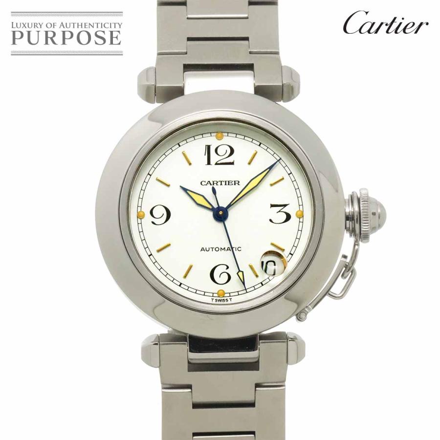 カルティエ CARTIER W31015M7パシャC デイト 自動巻きボーイズ Cartier（カルティエ） パシャC W31015M7 ボーイズ 腕時計 デイト