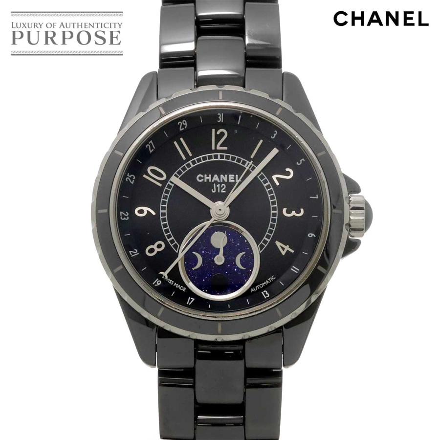 CHANEL腕時計【稼働品】 CHANEL（シャネル） CHANEL J12 ファーズ ドゥ リュヌ メンズ 腕時計