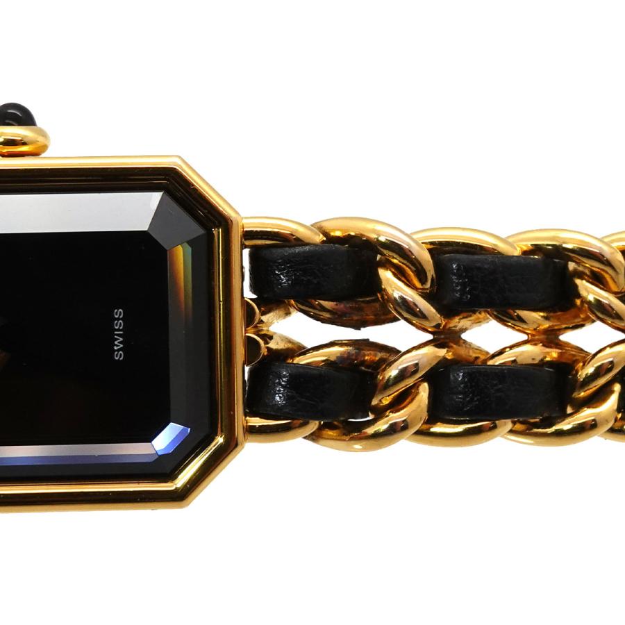 CHANEL プルミエール L ゴールド ブラック ヴィンテージ 正規品 CHANEL（シャネル） プルミエール Lサイズ H0001 ヴィンテージ