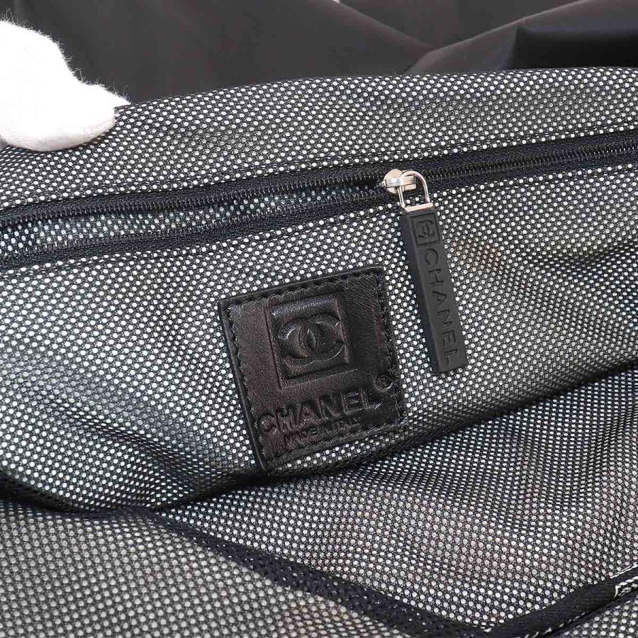 CHANEL（シャネル） スポーツライン トート バッグ ナイロン ブラック
