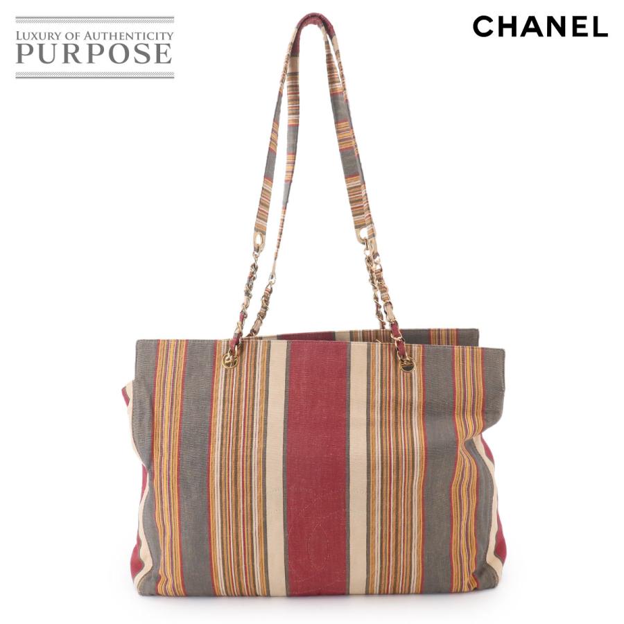 CHANEL トートバッグ CHANEL（シャネル） デカココ トート バッグ キャンバス マルチカラー
