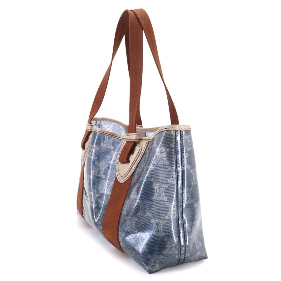セリーヌ マカダム トートバッグ CELINE（セリーヌ） マカダム トート バッグ ビニール キャンバス