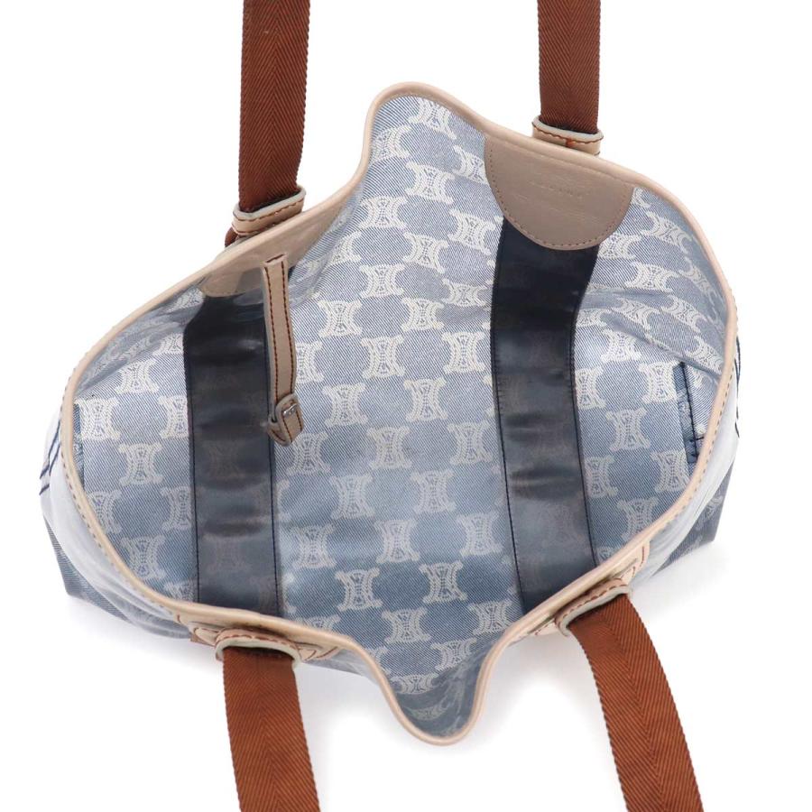 CELINE（セリーヌ） マカダム トート バッグ ビニール キャンバス