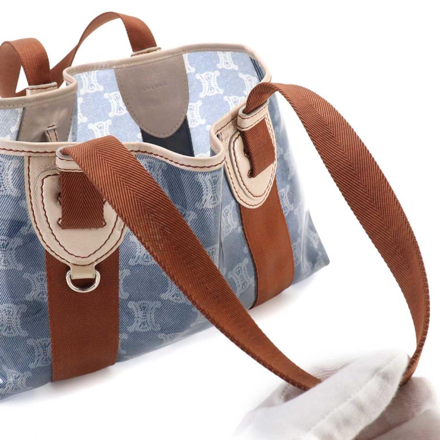 CELINE（セリーヌ） マカダム トート バッグ ビニール キャンバス