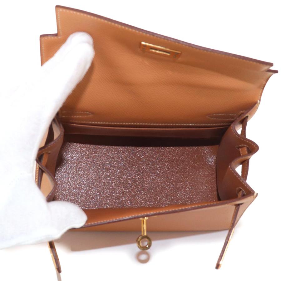 HERMES（エルメス） 新品同様 ミニケリー 20 クシュベル エプソン