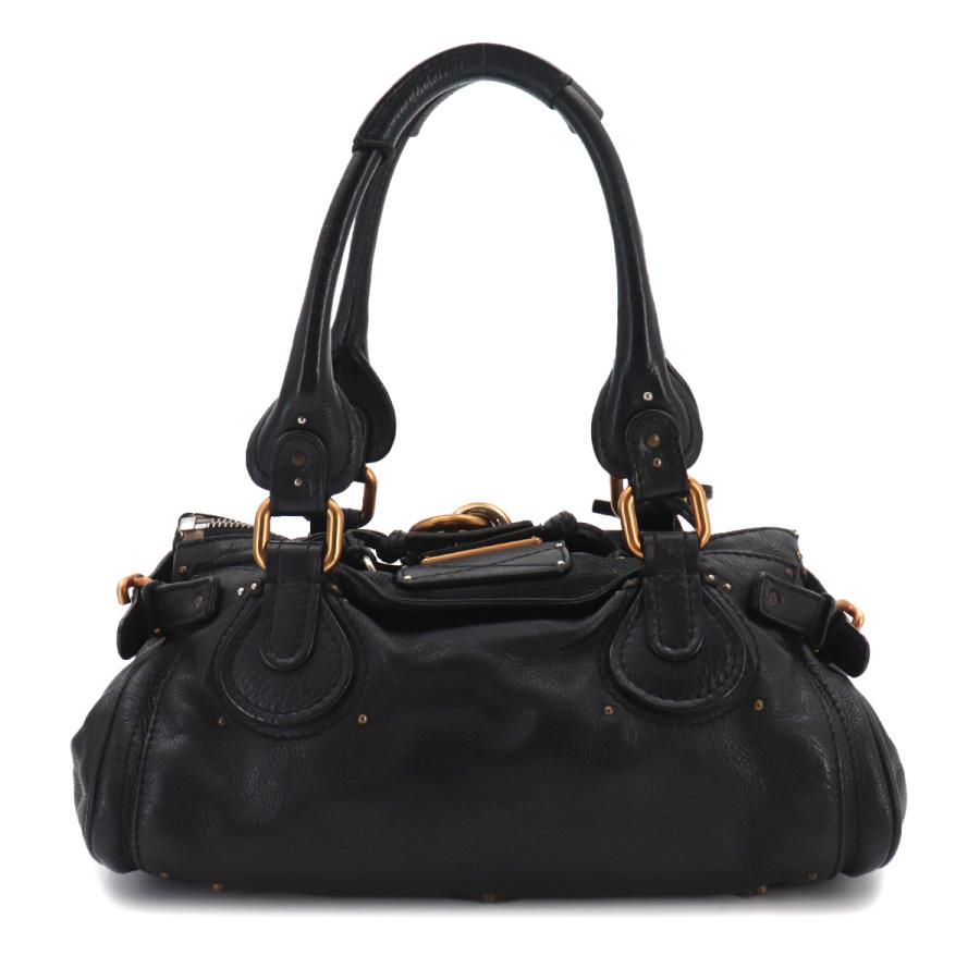 Chloe（クロエ） パディントン ハンド バッグ レザー ブラック