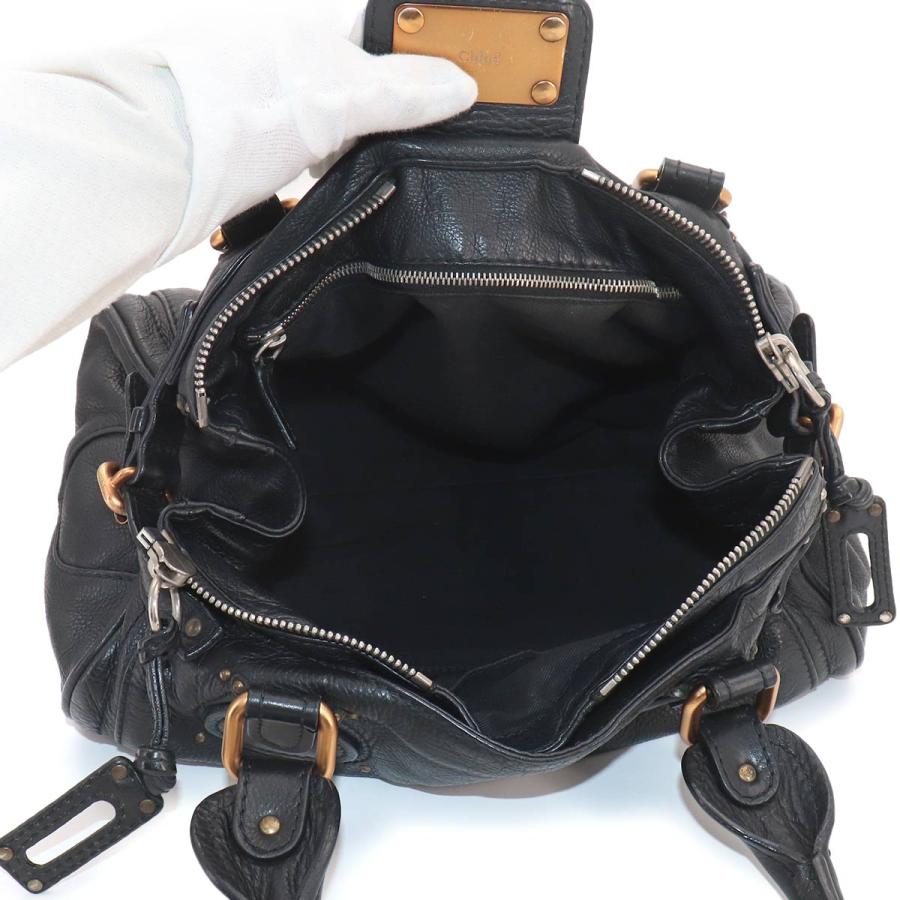 Chloe（クロエ） パディントン ハンド バッグ レザー ブラック