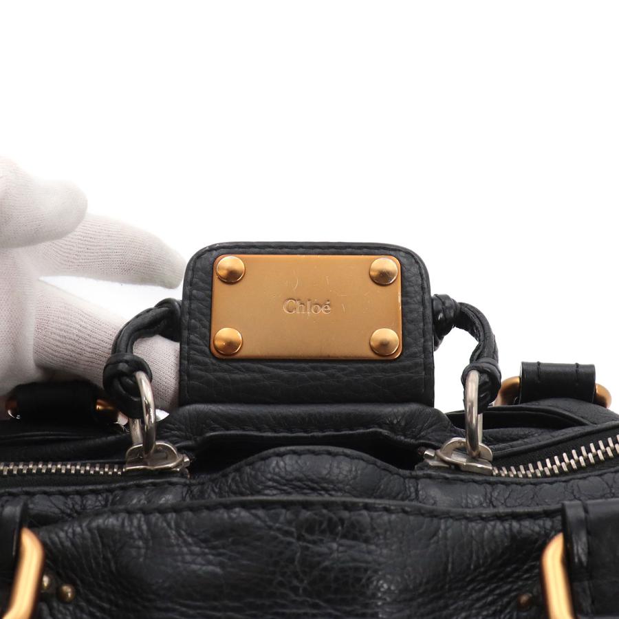Chloe（クロエ） パディントン ハンド バッグ レザー ブラック