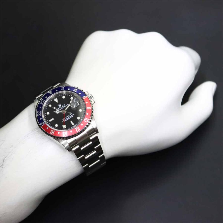 ROLEX（ロレックス） ROLEX GMTマスターII 16710 K番 ペプシ 赤青 
