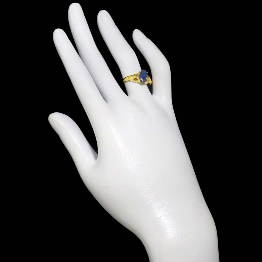 超特大☆オパールリング☆12号 リング 12号 オパール ダイヤ K18 YG イエローゴールド 750 指輪 Opal