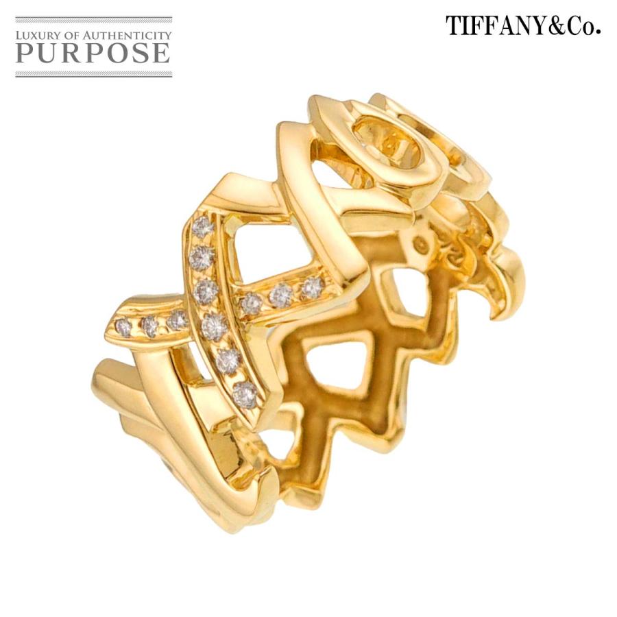 TIFFANY ティファニー LOVE リング スモールYG K18 750 TIFFANY