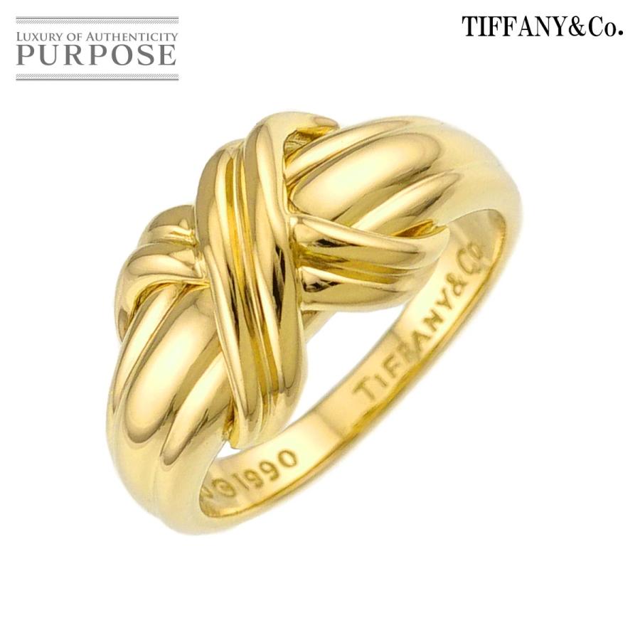 TIFFANY&Co.（ティファニー） シグネチャー 12号 リング K18 YG 