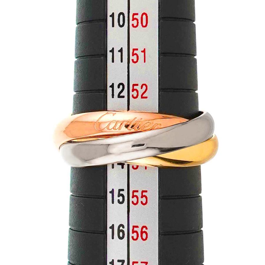 Cartier（カルティエ） トリニティ MM #54 リング K18 YG WG PG 3連