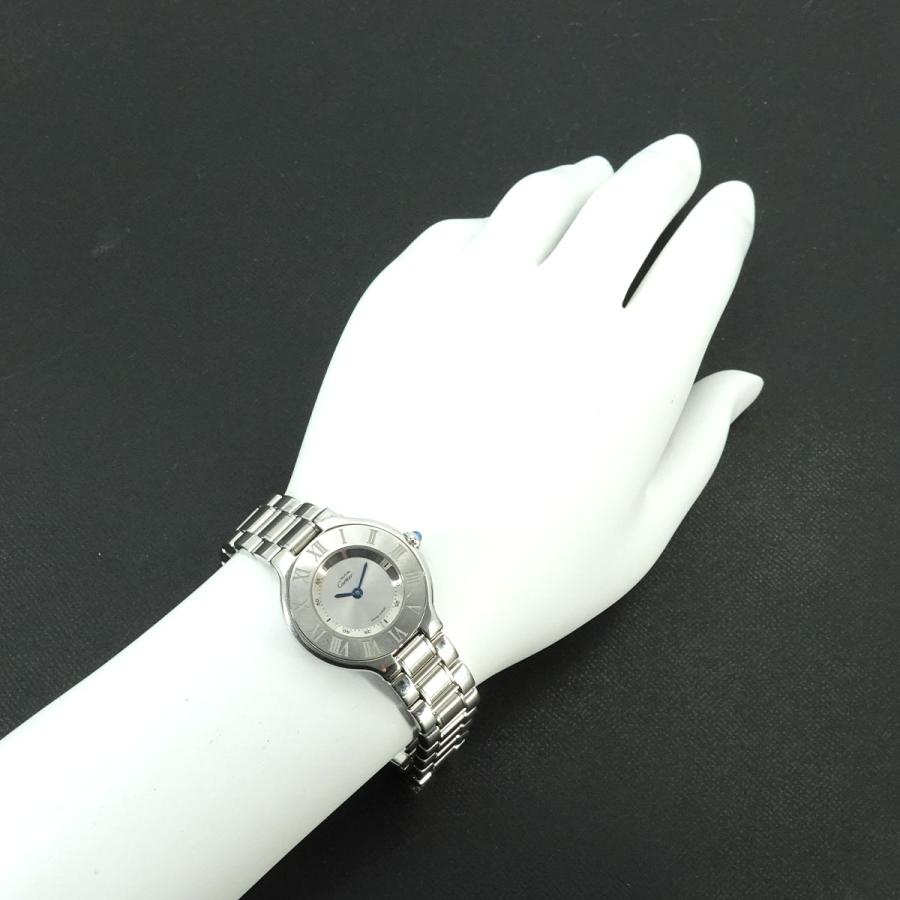 カルティエ Cartier W10109T2 マスト21 腕時計 超美品 Cartier（カルティエ） マスト21 ヴァンティアン W10109T2 レディース